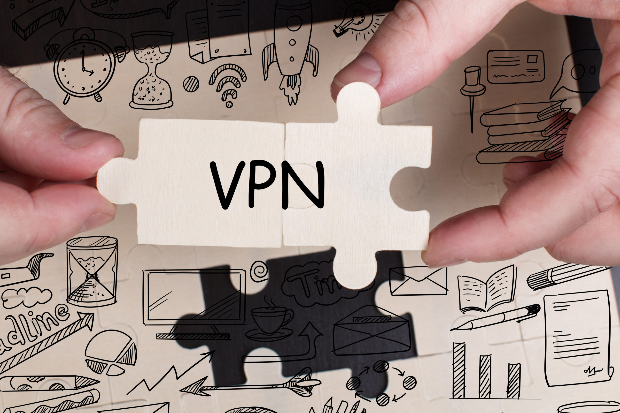 VPN is the missing piese in the security puzzle.